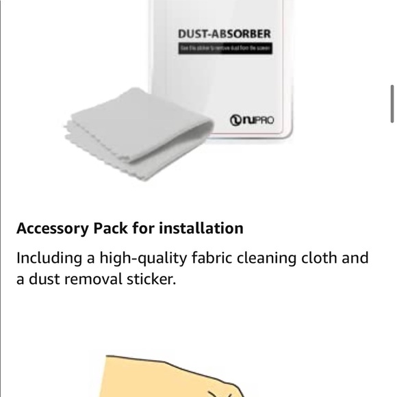 NuPro Clear Screen Protector - Picture 7 of 11